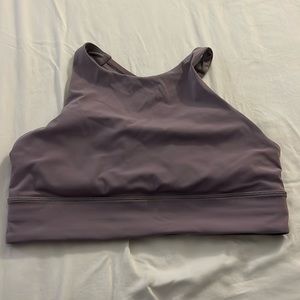 Lululemon energy high neck longline tough bra size 12